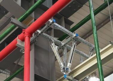 大同该抗震支架的整体式支吊架结构协调性好